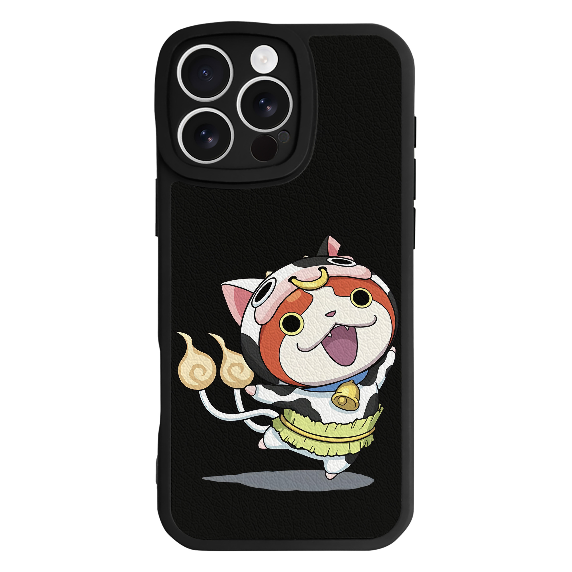 （画像用） 妖怪ウォッチ Yo-kai Watch 【iPhone 16シリーズ対応】シリコンスマホケース（レザー調） 材質：シリコン